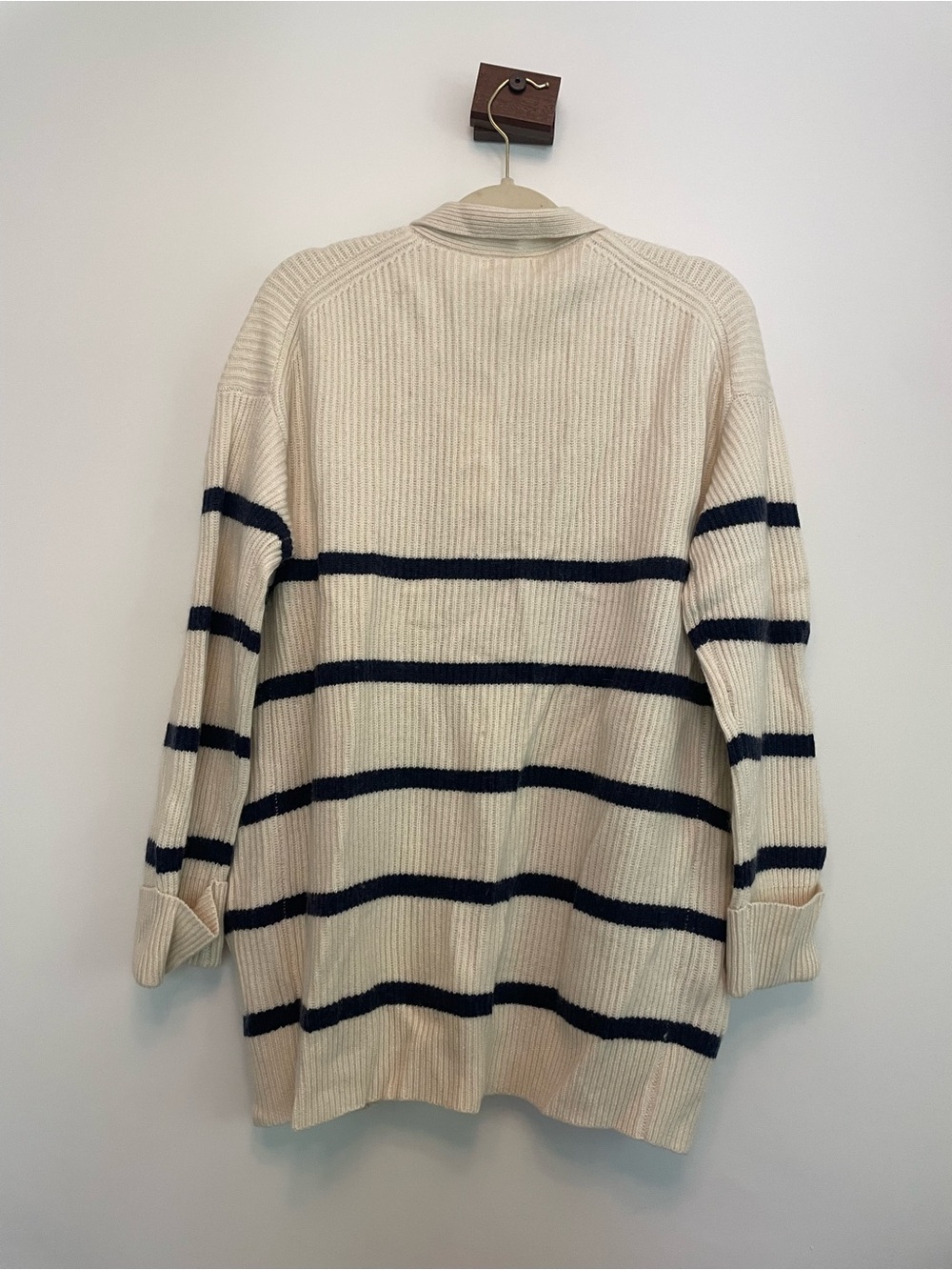 NWT Unsubscribed Oversized Ribbed Open Cardigan - Picture 2 of 3